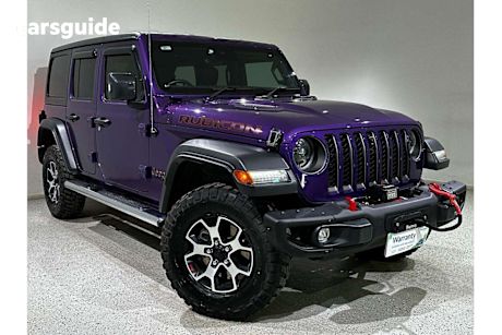 Purple 2023 Jeep Wrangler OtherCar UNLIMITED RUBICON 4X4