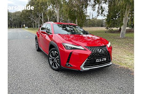 Red 2023 Lexus UX SUV UX250H SPORT LUXURY F