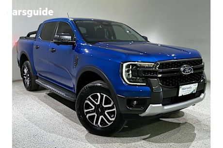 Blue 2022 Ford Ranger Double Cab Pick Up Sport 2.0 (4X4)