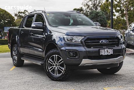 Grey 2020 Ford Ranger Double Cab Pick Up Wildtrak 3.2 (4X4)