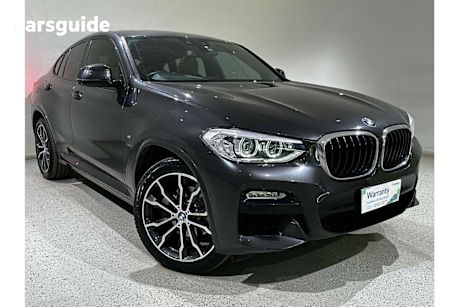 Grey 2019 BMW X4 Coupe Xdrive 20D M Sport