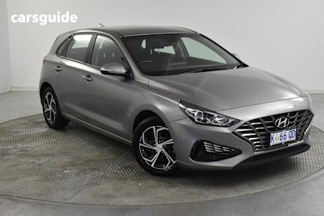 Grey 2022 Hyundai I30 Hatchback