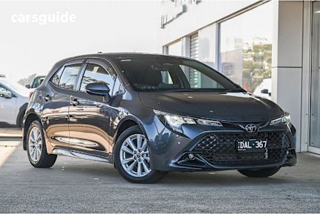 Grey 2024 Toyota Corolla Hatchback SX