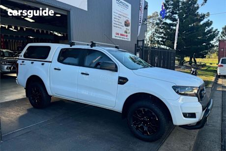 White 2017 Ford Ranger Crew Cab Pickup XL 2.2 HI-Rider (4X2)