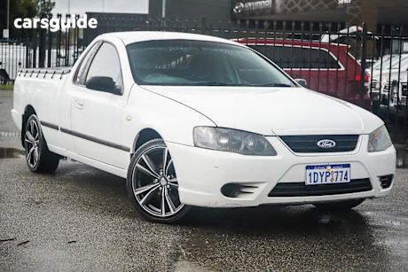 White 2006 Ford Falcon Utility XL (lpg)