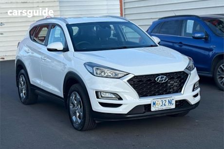 White 2018 Hyundai Tucson Wagon GO Crdi (awd)