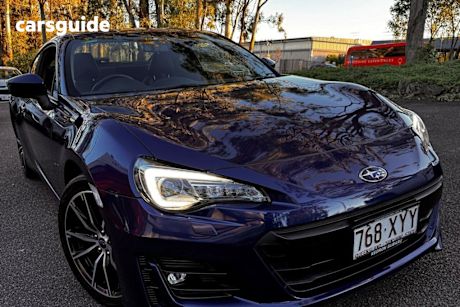 Blue 2018 Subaru BRZ Coupe