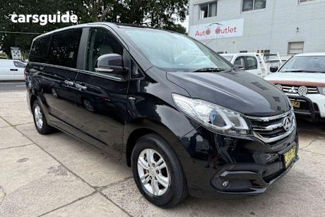 Black 2017 LDV G10 Wagon (7 Seat)