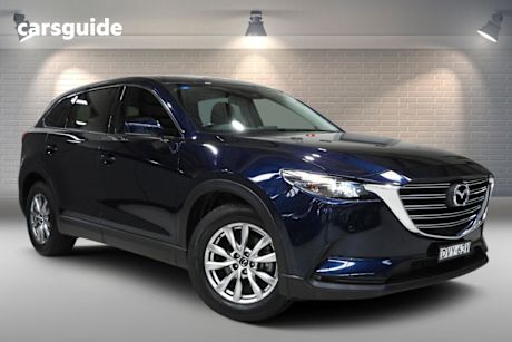 Blue 2018 Mazda CX-9 Wagon Touring (fwd) (5YR)