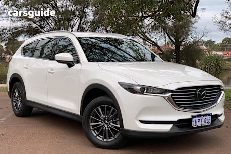 White 2022 Mazda CX-8 Wagon Sport (fwd)