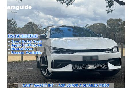 White 2023 Kia EV6 Wagon GT 4X4