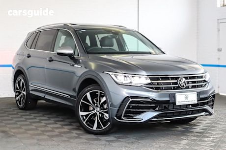 Silver 2024 Volkswagen Tiguan Wagon Allspace 162TSI R-Line