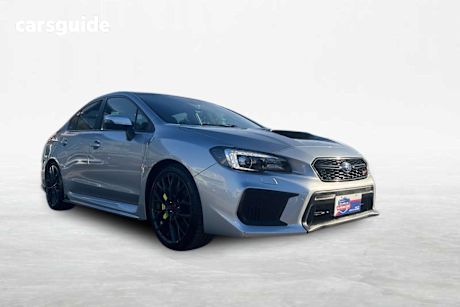 Silver 2018 Subaru WRX Sedan STI Premium