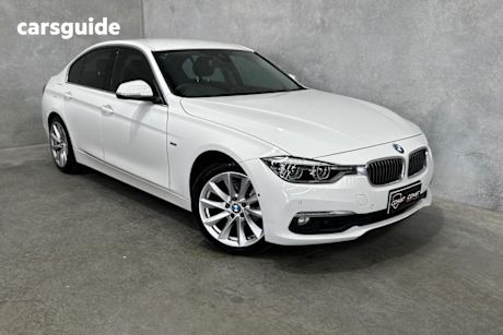White 2016 BMW 318I Sedan Luxury Line