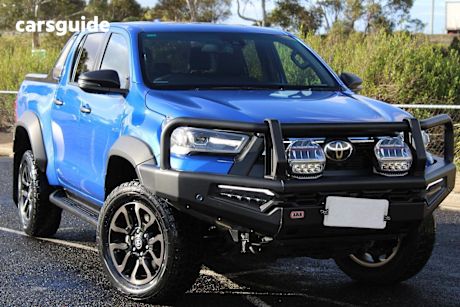 Blue 2023 Toyota Hilux Double Cab Pick Up Rogue (4X4)
