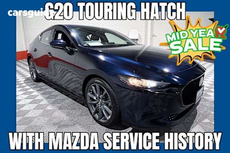 Blue 2019 Mazda 3 Hatchback G20 Touring