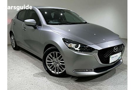 Silver 2023 Mazda 2 Hatchback G15 Evolve