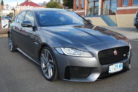 Grey 2016 Jaguar XF Sedan 30D S