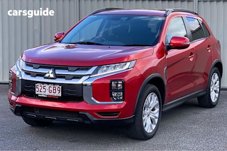 Red 2022 Mitsubishi ASX Wagon LS (2WD)