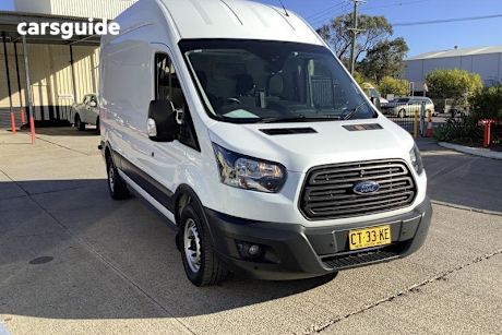 White 2018 Ford Transit Commercial