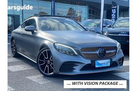 White 2019 Mercedes-Benz C200 Coupe