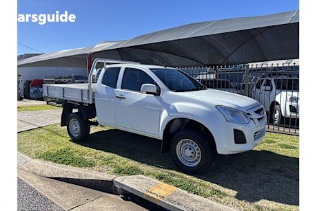 White 2018 Isuzu D-MAX Space Cab Utility SX HI-Ride (4X2)