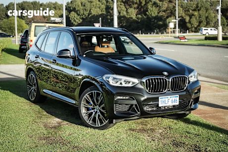 Black 2021 BMW X3 Wagon Xdrive30I M Sport