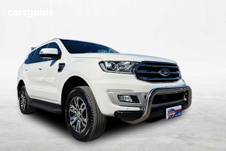White 2019 Ford Everest Wagon Trend (rwd 7 Seat)