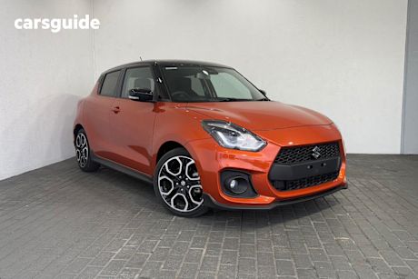 Black 2025 Suzuki Swift Hatchback Sport Turbo