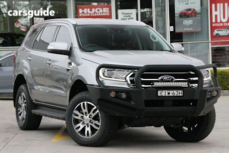 Silver 2020 Ford Everest Wagon TREND 4X4