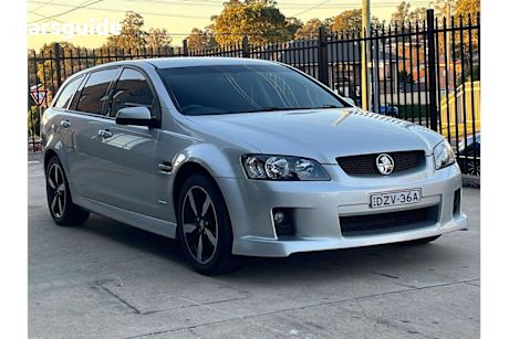 Silver 2010 Holden Commodore Wagon SV6 R
