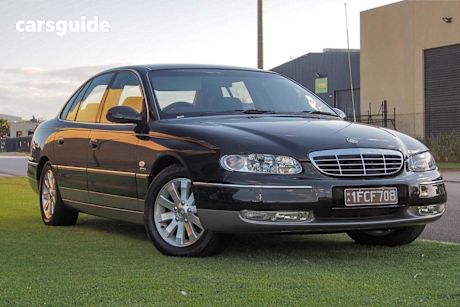 Black 2002 Holden Statesman Sedan V8