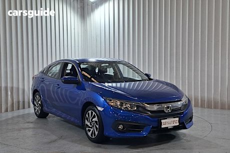 Blue 2016 Honda Civic Sedan VTI-S