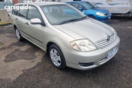 Silver 2006 Toyota Corolla Wagon Ascent