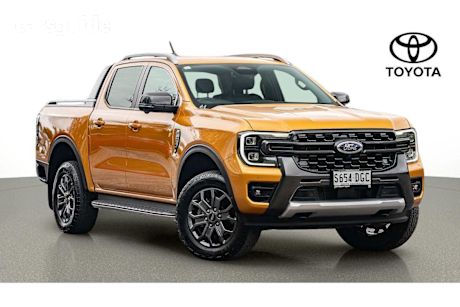 Orange 2022 Ford Ranger Double Cab Pick Up Wildtrak 3.0 (4X4)