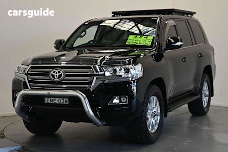 Black 2020 Toyota Landcruiser Wagon VX 4X4