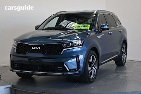 Blue 2023 Kia Sorento Wagon Sport+ 7 Seat