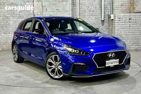 Blue 2021 Hyundai I30 Hatchback N Line