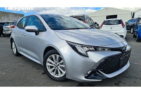 Silver 2023 Toyota Corolla Hatchback Ascent Sport