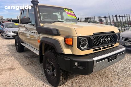 Beige 2025 Toyota Landcruiser OtherCar 79 GXL V8 MANUAL DOUBLE CAB