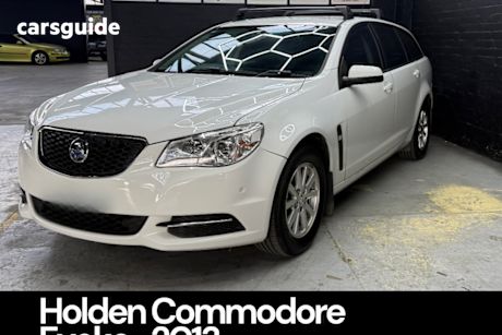 White 2013 Holden Commodore Sportswagon Evoke (lpg)