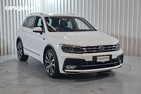 White 2016 Volkswagen Tiguan Wagon 140 TDI Highline