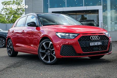 Red 2025 Audi A1 Sportback 35 Tfsi