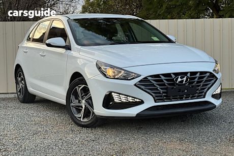 White 2021 Hyundai I30 Hatchback