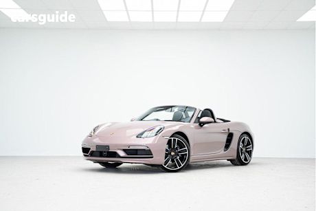 Pink 2023 Porsche 718 Convertible BOXSTER R