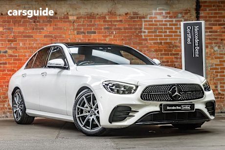 White 2021 Mercedes-Benz E200 Sedan