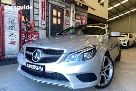 Silver 2013 Mercedes-Benz E250 Coupe