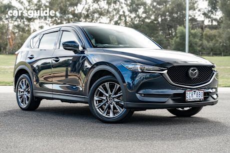 Blue 2020 Mazda CX-5 Wagon Akera (4X4)
