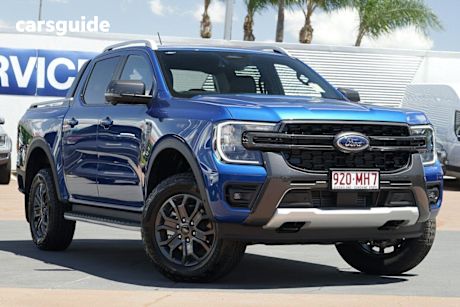 Blue 2024 Ford Ranger Double Cab Pick Up Wildtrak 3.0 (4X4)