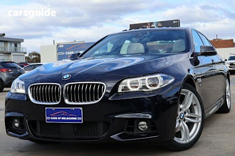 Blue 2016 BMW 528I Sedan Luxury Line